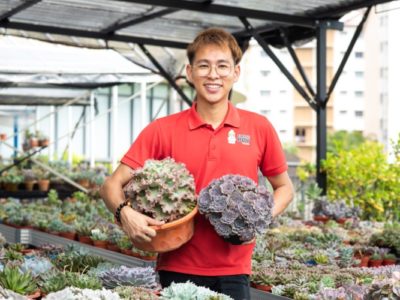 Cheerful succulent seller turned a passion project into a thriving business.